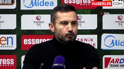 Sakaryaspor - Çorum FK Maçının Ardından Teknik Direktörlerin Değerlendirmeleri