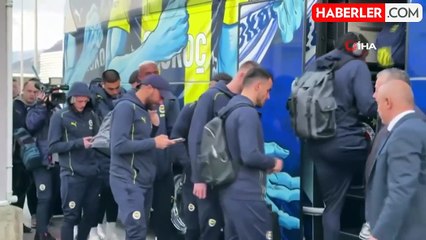 Fenerbahçe, Alanyaspor Maçı İçin Antalya'ya Geldi