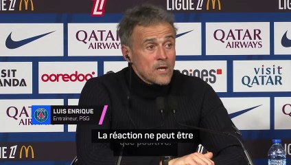 Luis Enrique sur sa prolongation : "La réaction ne peut être que positive"