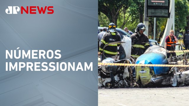 Brasil registra 21 ocorrências e 10 mortes por acidentes aéreos em 2025