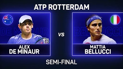 Devastating De Minaur through to Rotterdam final