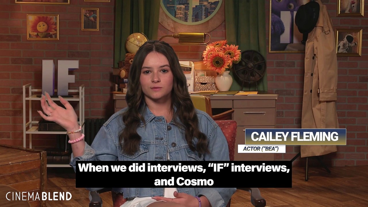 John Krasinski Attacking Ryan Reynolds With A Puppet Cracked 'IF' Star Cailey Fleming Up, And I Need Those Deleted Scenes: ‘There's No Way That Made It In The Movie’