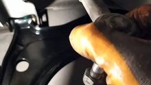 Loose Track Rod End Ball Joint and worn inner ball joint