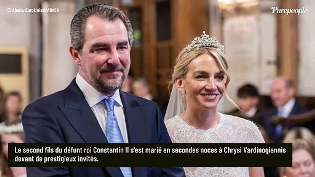 Remariage de Nikolaos de Grèce 9 mois après son divorce ! Son épouse avec un bijou précieux déjà porté par l'ex-femme du prince...
