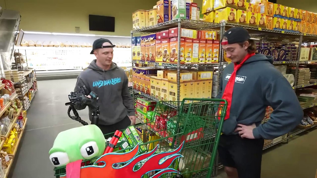 Sneaking Into A Grocery Store Overnight!