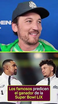 Chiefs or Eagles? Celebrities predict Super Bowl LIX