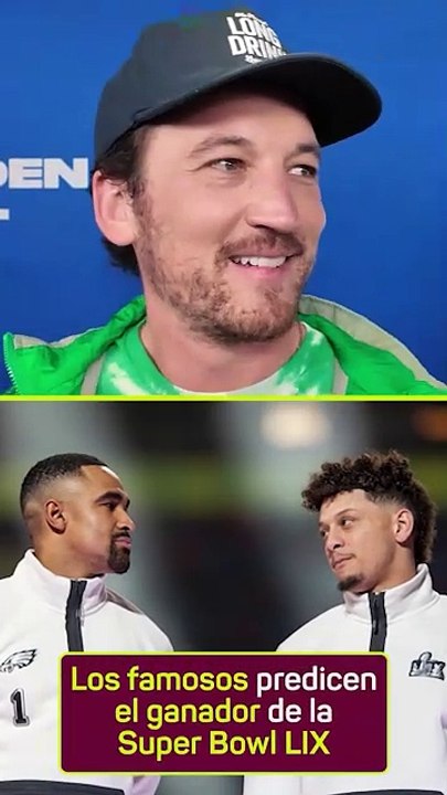 Chiefs or Eagles? Celebrities predict Super Bowl LIX