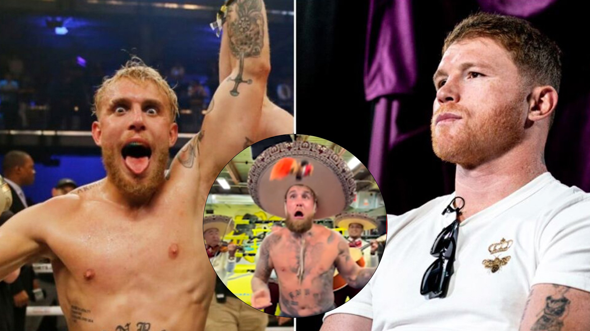 Jake Paul se burla de Canelo lvarez en medio de la polmica con todo y mariachi