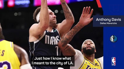 Davis understands what Doncic meant to Mavericks