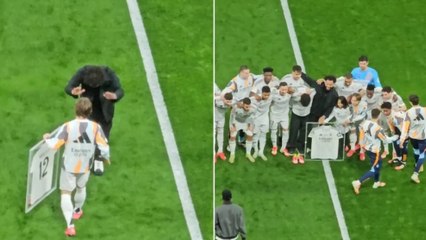 Así fue el espectacular homenaje del Bernabéu a Marcelo: el gesto de Modric, la última vez que sus botas pisaron el césped...