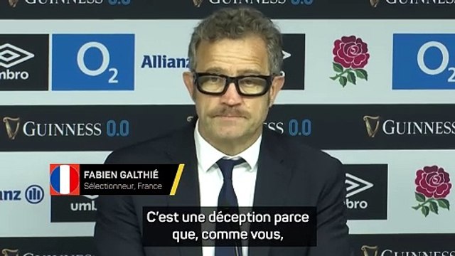 Bleus - Galthié : “On a le sentiment qu'on s'est créé beaucoup d'occasions de marquer”