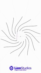 Mesmerizing Geometric Spiral Design for Creative Branding