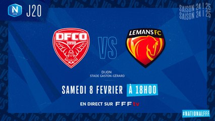 J20 | DIJON FCO - LE MANS FC (0-5)