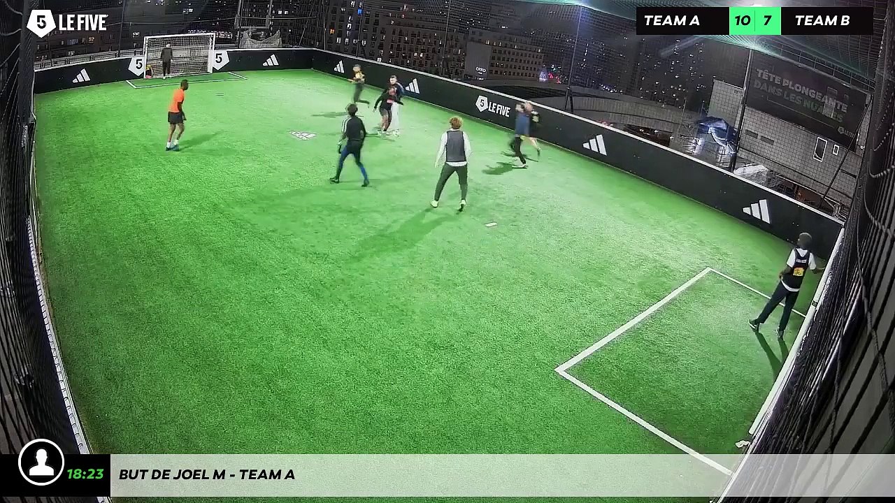 But de Joel M - Team A