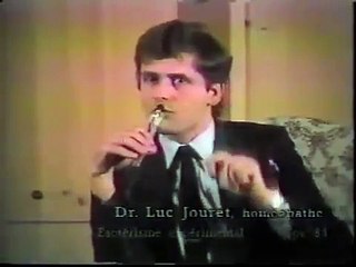 Luc Jouret interview at a conference talking in 1983 about Homeopathy - Order of the Solar Temple