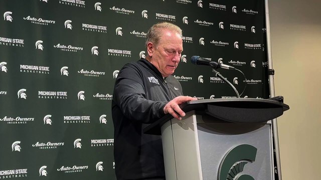 Michigan State Spartans Basketball Coach Tom Izzo Post-Oregon 2-8-25