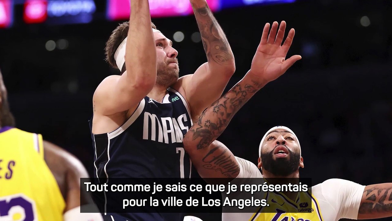 Mavericks - Davis : “Je comprends qui Luka était pour cette franchise”