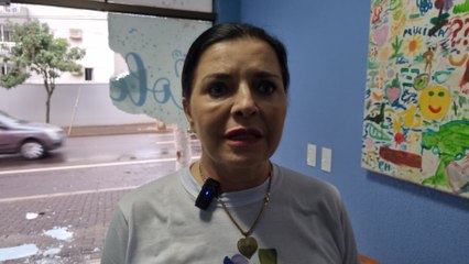 "Tome vergonha na cara" diz dona de colégio para condutor de Porsche que invadiu colégio no Centro