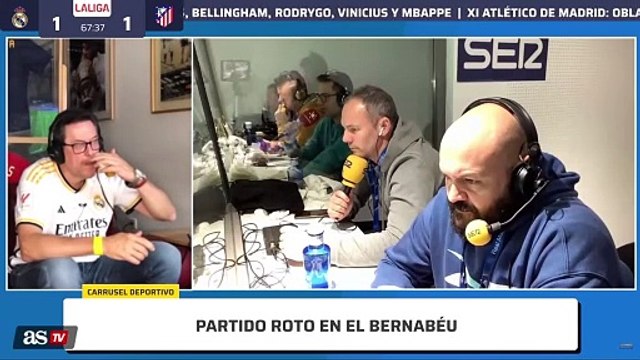 Relaño: Tengo la sensación de que el Atleti se acobarda en el Bernabéu