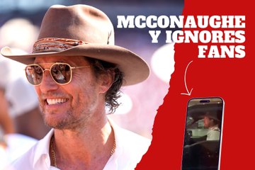 Fans disappointed! Mathew McConaughey ignores fans after warm greeting