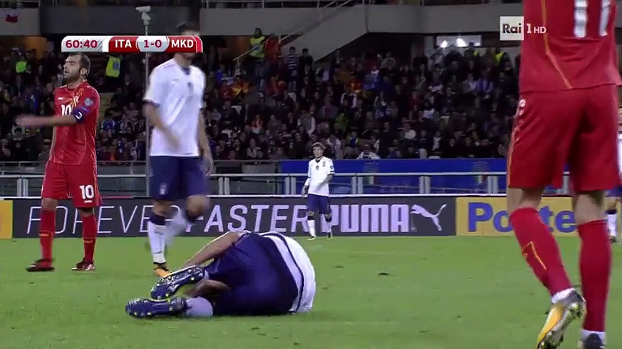 European Qualifiers 2018  - Italy vs. North Macedonia - 2.Half