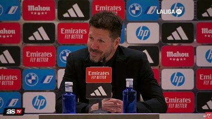 Simeone habla del Barça y deja una frase para el recuerdo