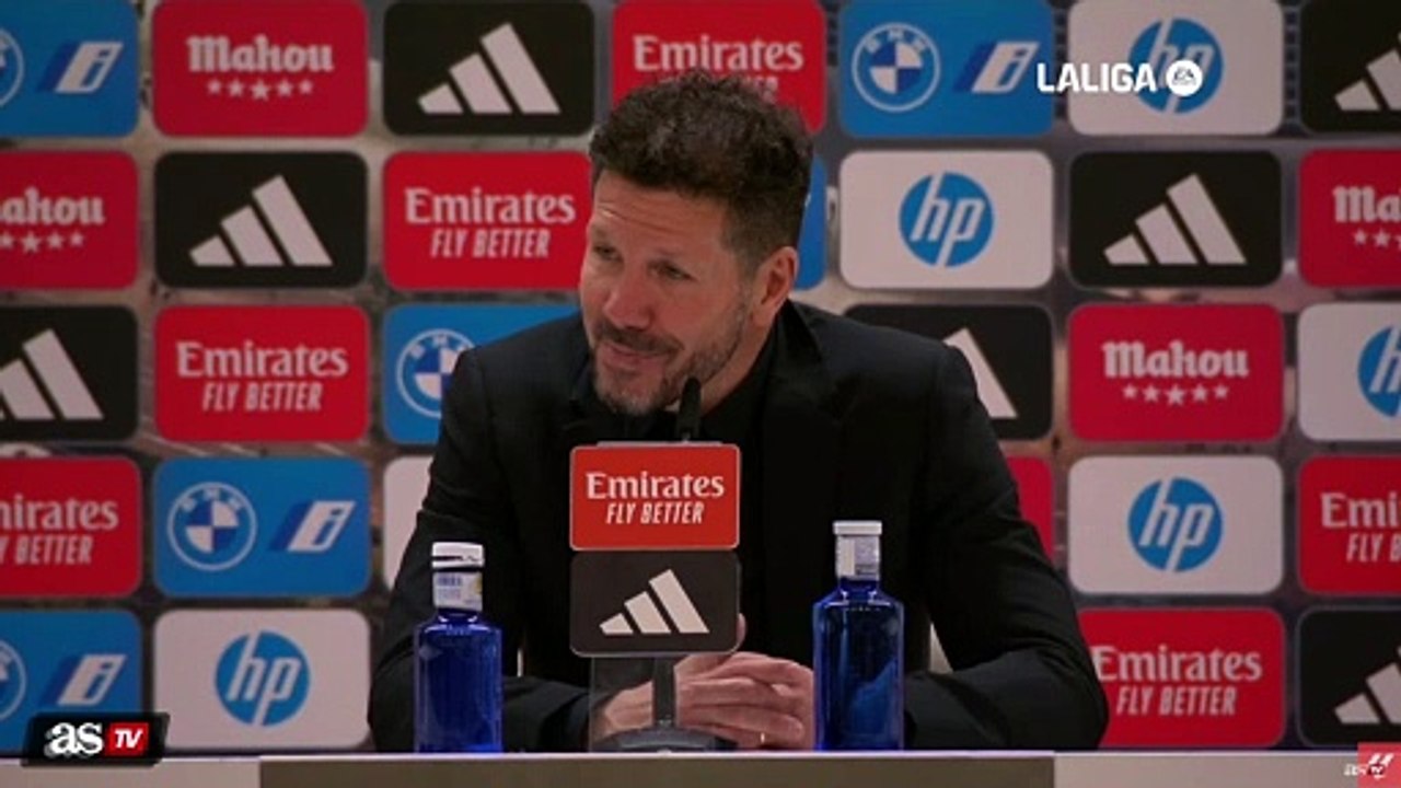 Simeone habla del Barça y deja una frase para el recuerdo