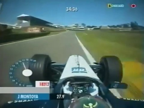 F1 – Juan Pablo Montoya (Williams BMW V10) Onboard – Brazil 2002