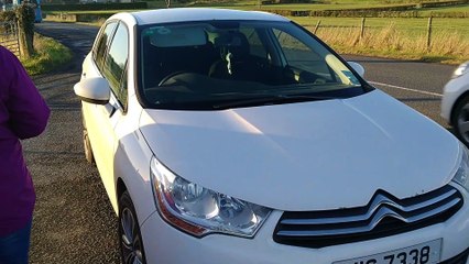 VID20250205155630 Driving along the Carrowdore 100  Motorbike Road Race Circuit.