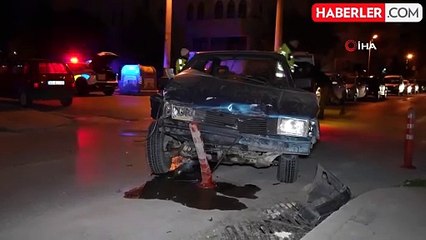 Edirne'de Otomobil ve Hafif Ticari Araç Çarpıştı: 1 Yaralı