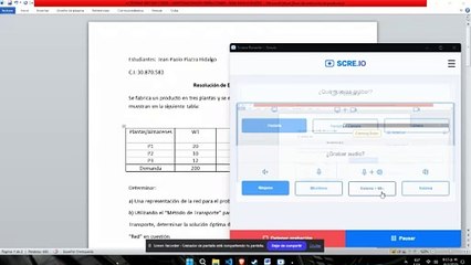 ACTIVIDAD NR2 3ER CORTE - INVESTIGACION DE OPERACIONES - JEAN PAOLO PIAZZA