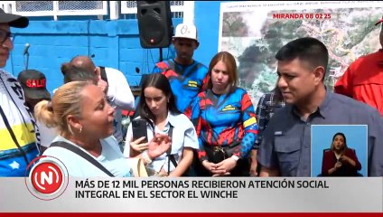 Miranda | Habs. del sector El Winche recibieron atención social y activan Plan Antonio José de Sucre
