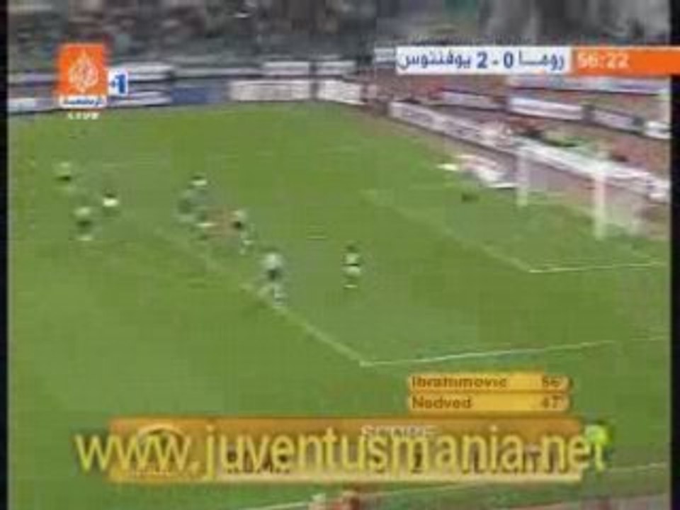 BUT Ibrahimovic CONTRE Roma