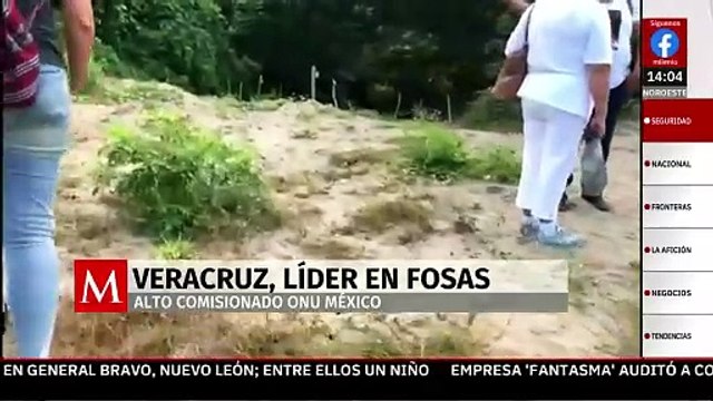 Veracruz se convierte en líder de fosas clandestinas y desapariciones