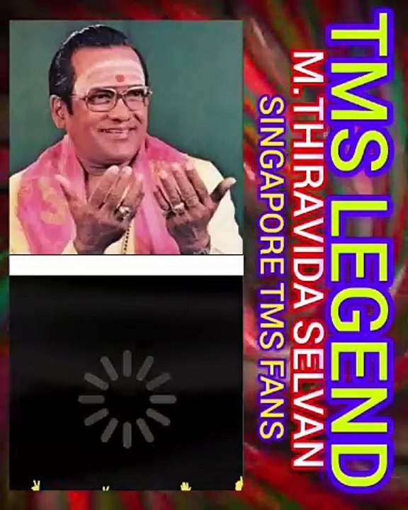 ஏவிஎம் நிறுவனம் நாகேஷ் அவர்கள் TMS LEGEND M.THIRAVIDA SELVAN SINGAPORE TMS FANS
