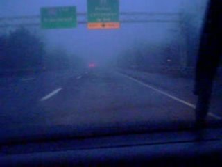 DRIVING INTO THE FOG!!