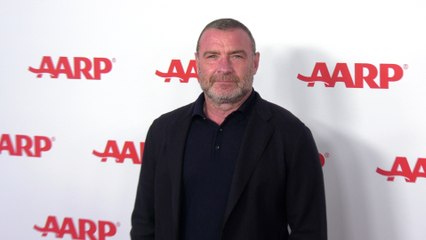 Liev Schreiber 2025 AARP's Movies for Grownups Awards Red Carpet