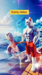 बच्चा पानी में डूब गया। #animals #cutecats #cat #funnyvideos #shortsvideo #viralreels