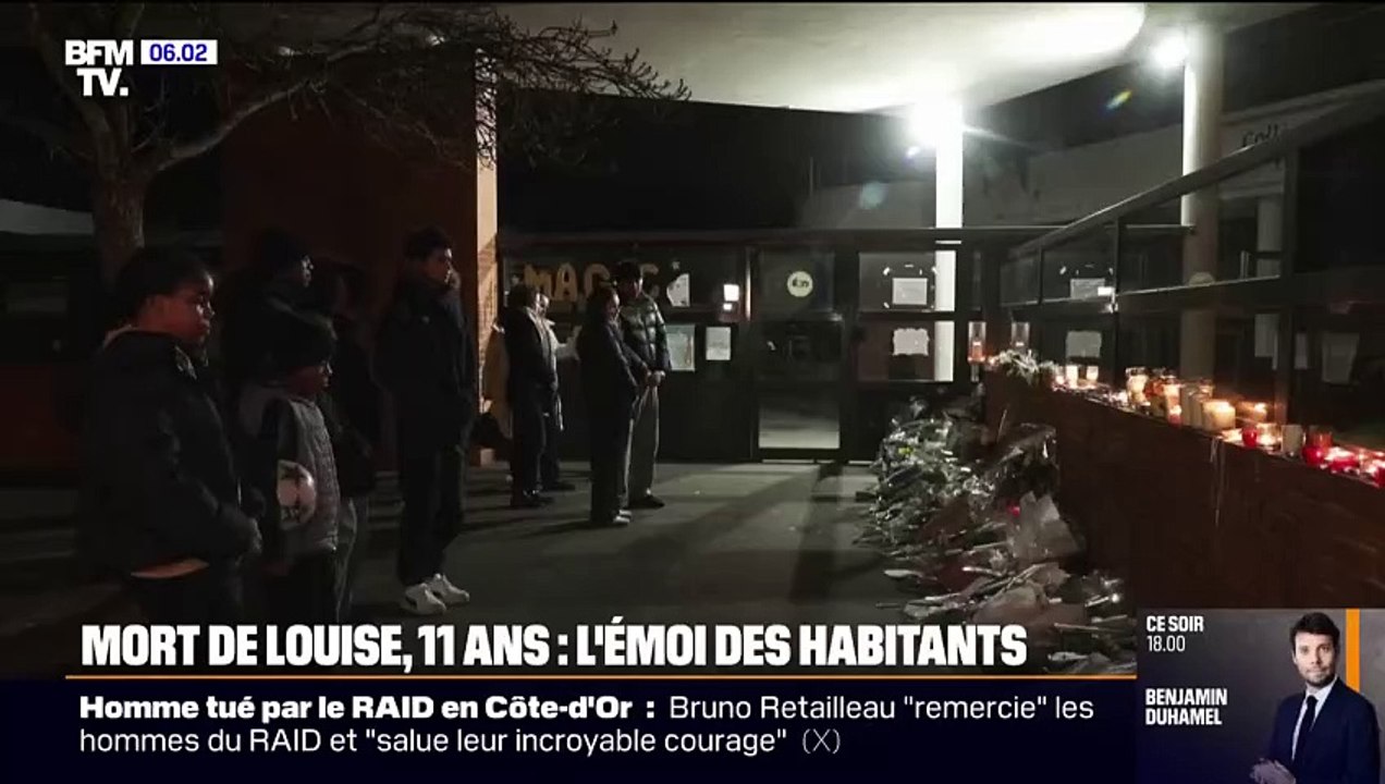 "On est tous très choqués": l'émotion des habitants d'Épinay-sur-Orge après la mort de Louise, 11 ans