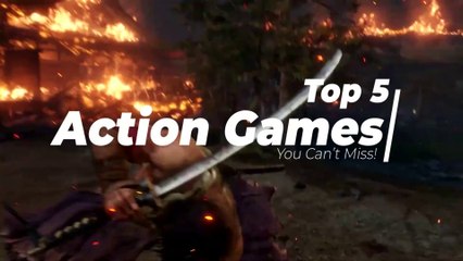 Action-Packed Masterpieces: Ranking the Top 5 Games