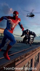 Spider-Man’s Rooftop Escape from Venom