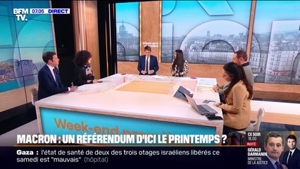 Vœux d'Emmanuel Macron: un référendum d'ici le printemps?