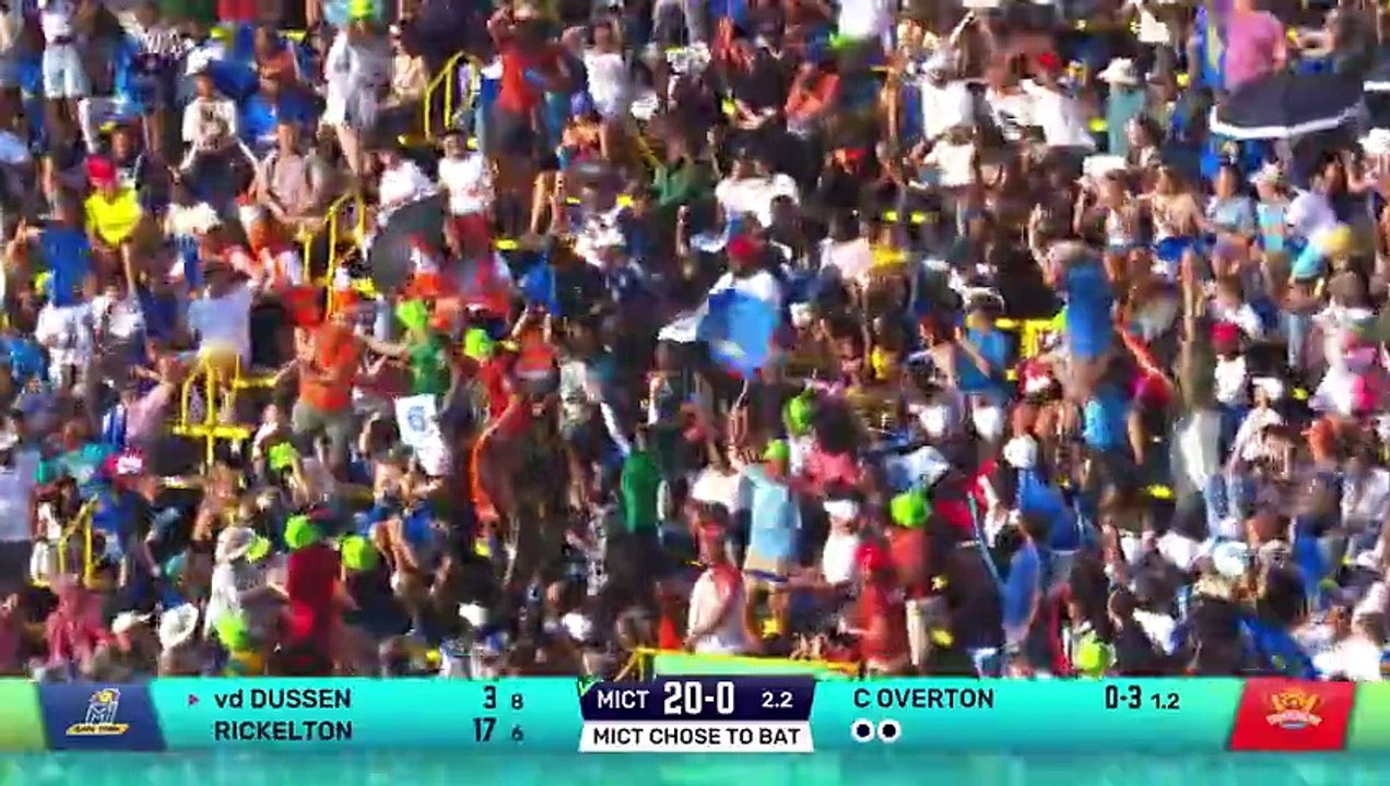 MI Cape Town Vs Sunrisers Eastern Cape