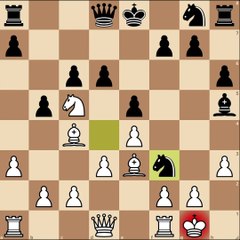 A Tactical Dance: Brilliant Checkmate in a Dynamic Chess Duel
