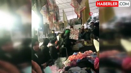 Esenyurt'ta Pazarda Hırsızlık Yapan Kadın Suçüstü Yakalandı