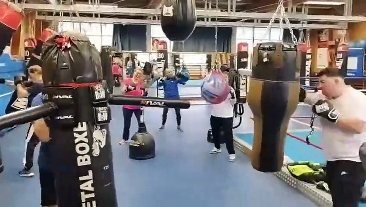 Séance de boxe bien être santé au Douai Boxing Club