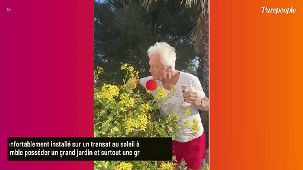 Gérard Lenorman : Sa maison avec piscine située dans la ville du Sud qui a le plus beau marché de France