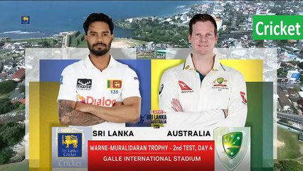 Sri Lanka vs Australia 2nd Test Day 4 Highlights 2025