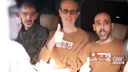 HAMAS PAYLAŞTI: 3esirin Gazze'deki tünelden görüntüsü!