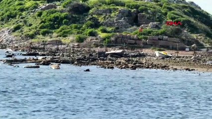 Deniz çekildi, tarihi 'Kral Yolu' ortaya çıktı